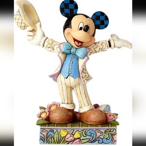 Jim Shore Disney Traditions Mickey “Hats Off To Spring”.